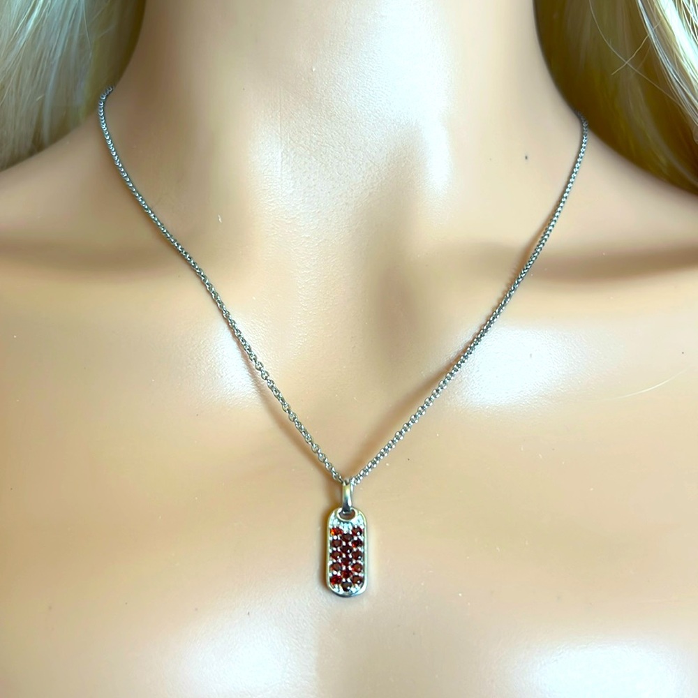 Red Garnet Necklace